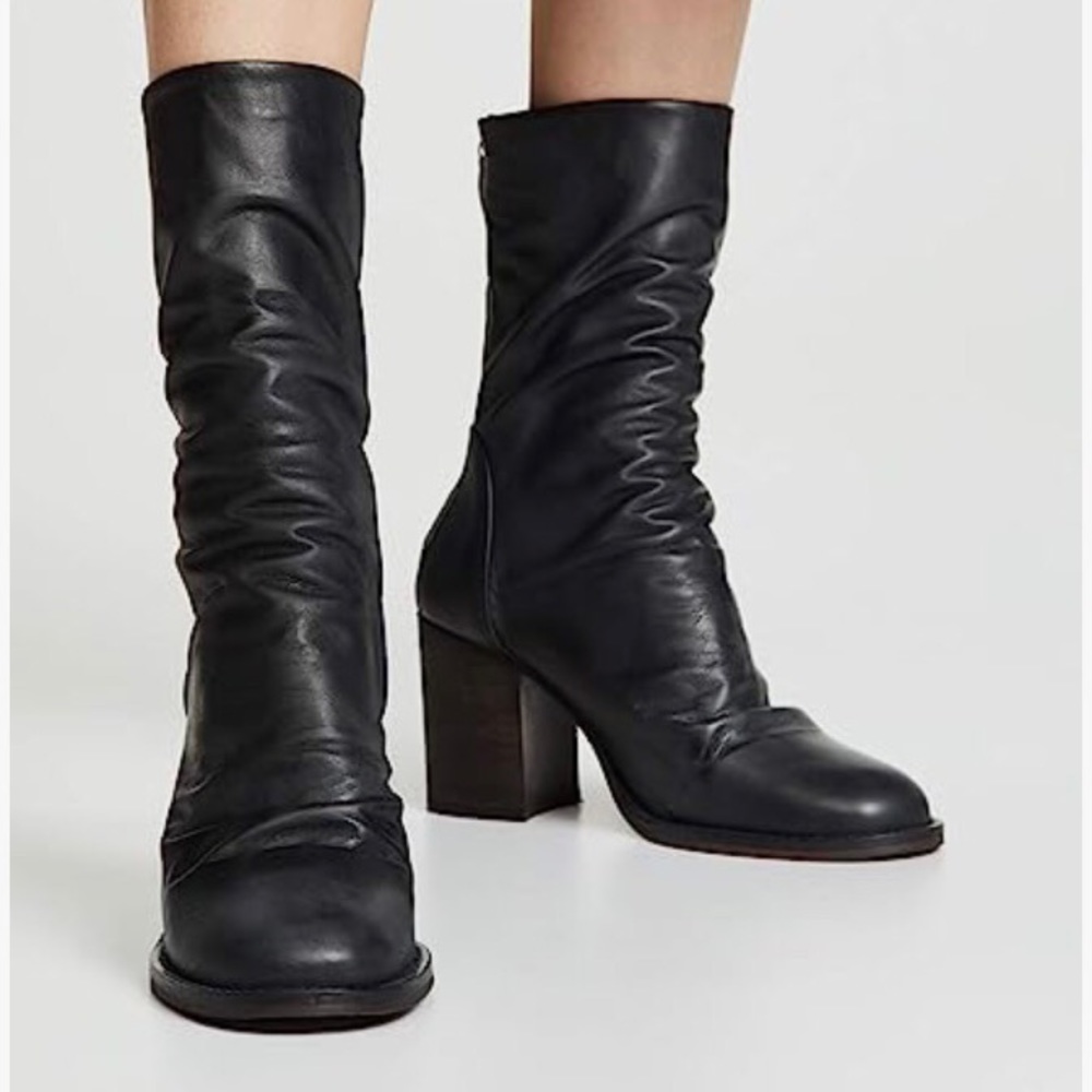 Free People Elle Block Heel Boot